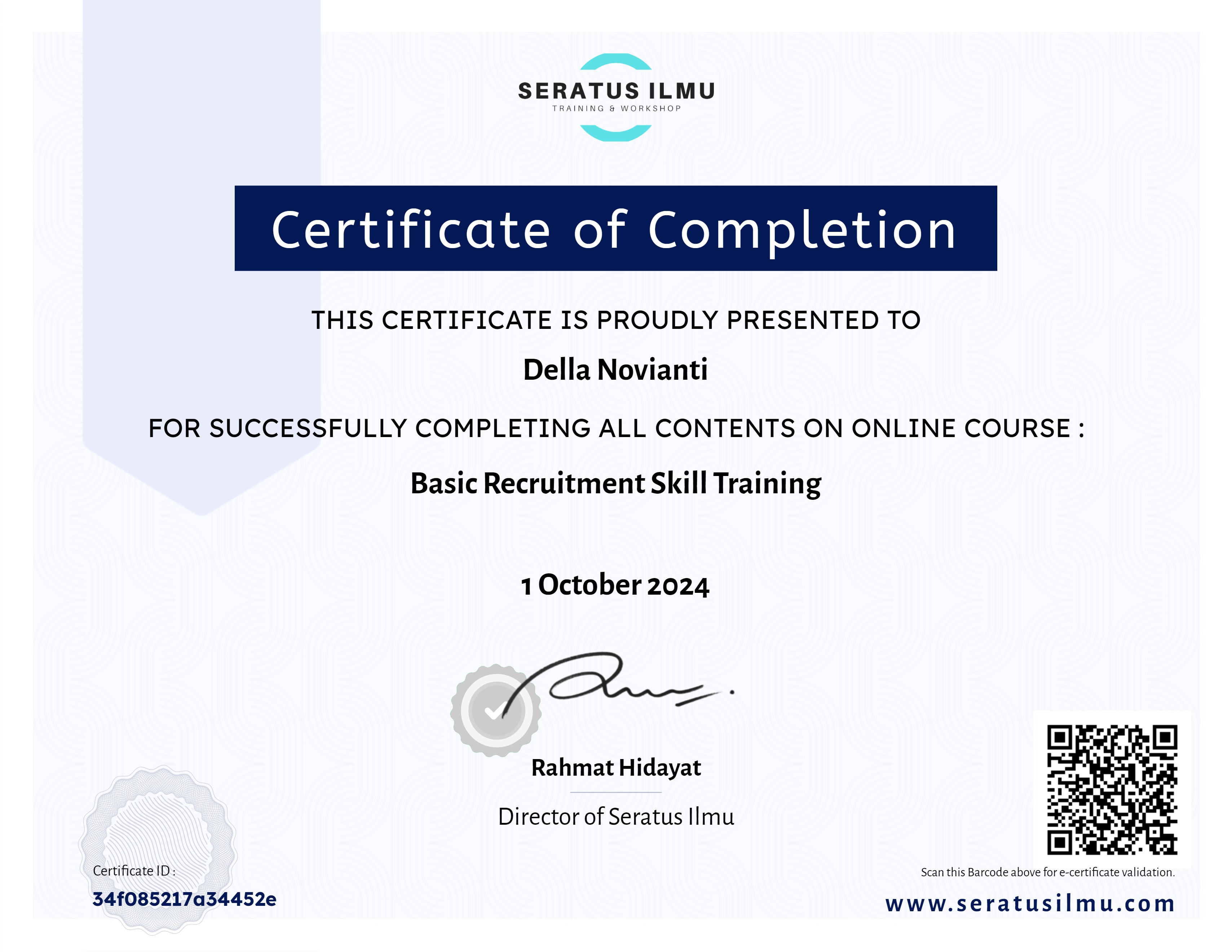 Basic Recruitment Skill Training