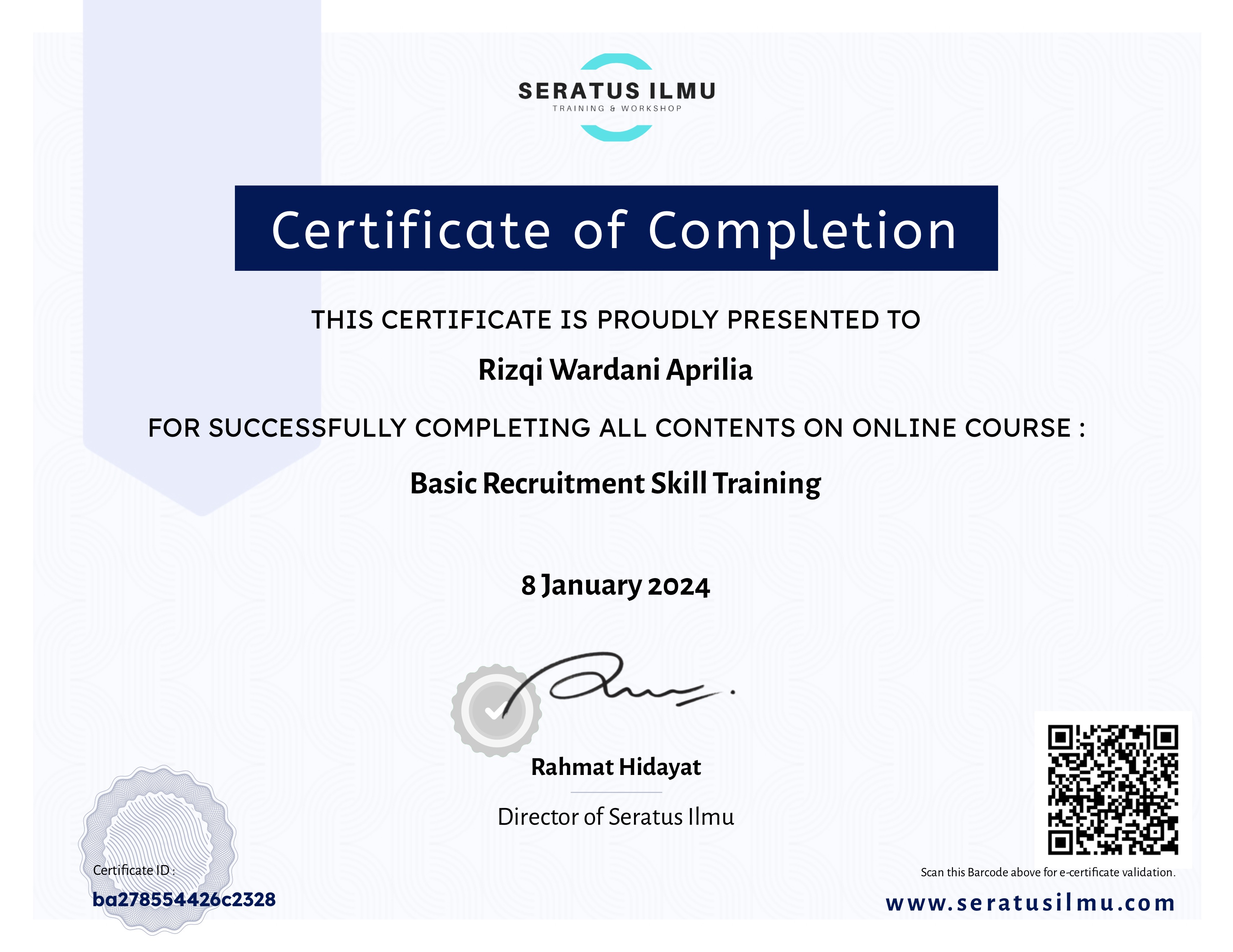 Basic Recruitment Skill Training
