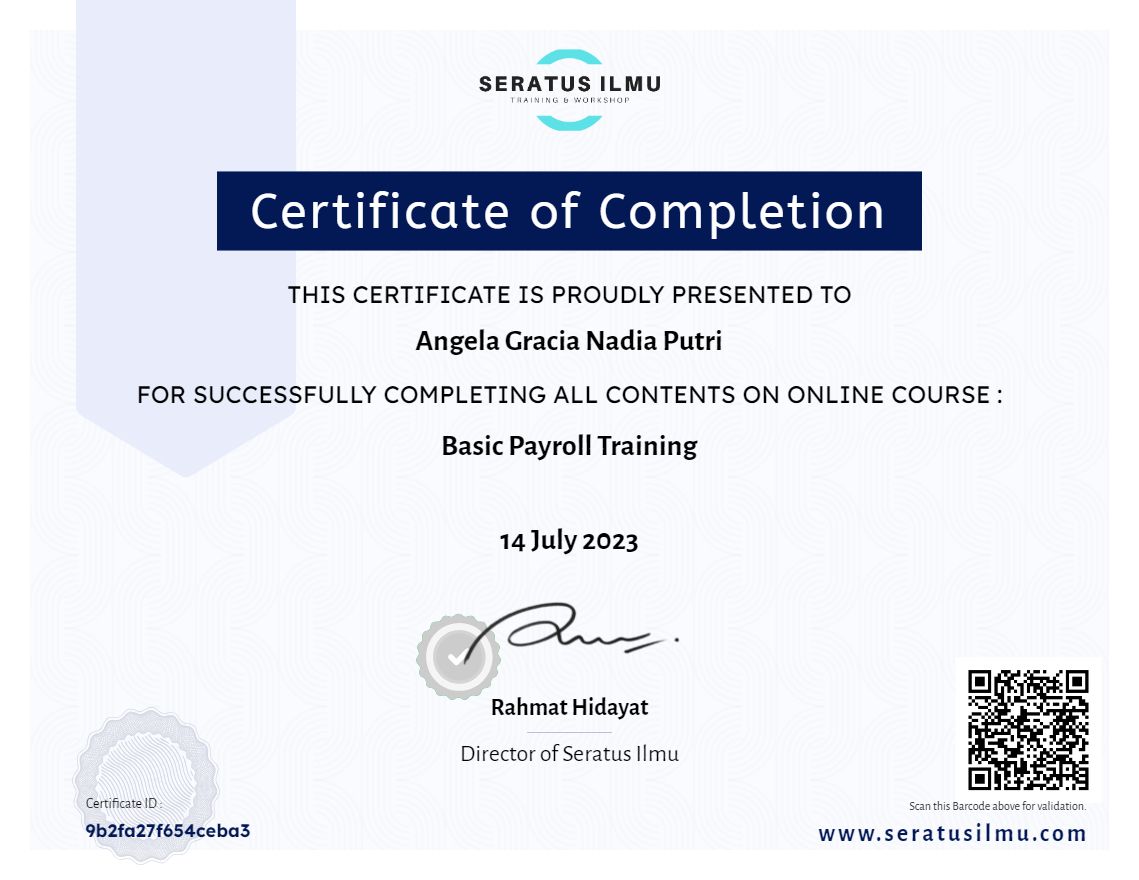 Basic Payroll Training