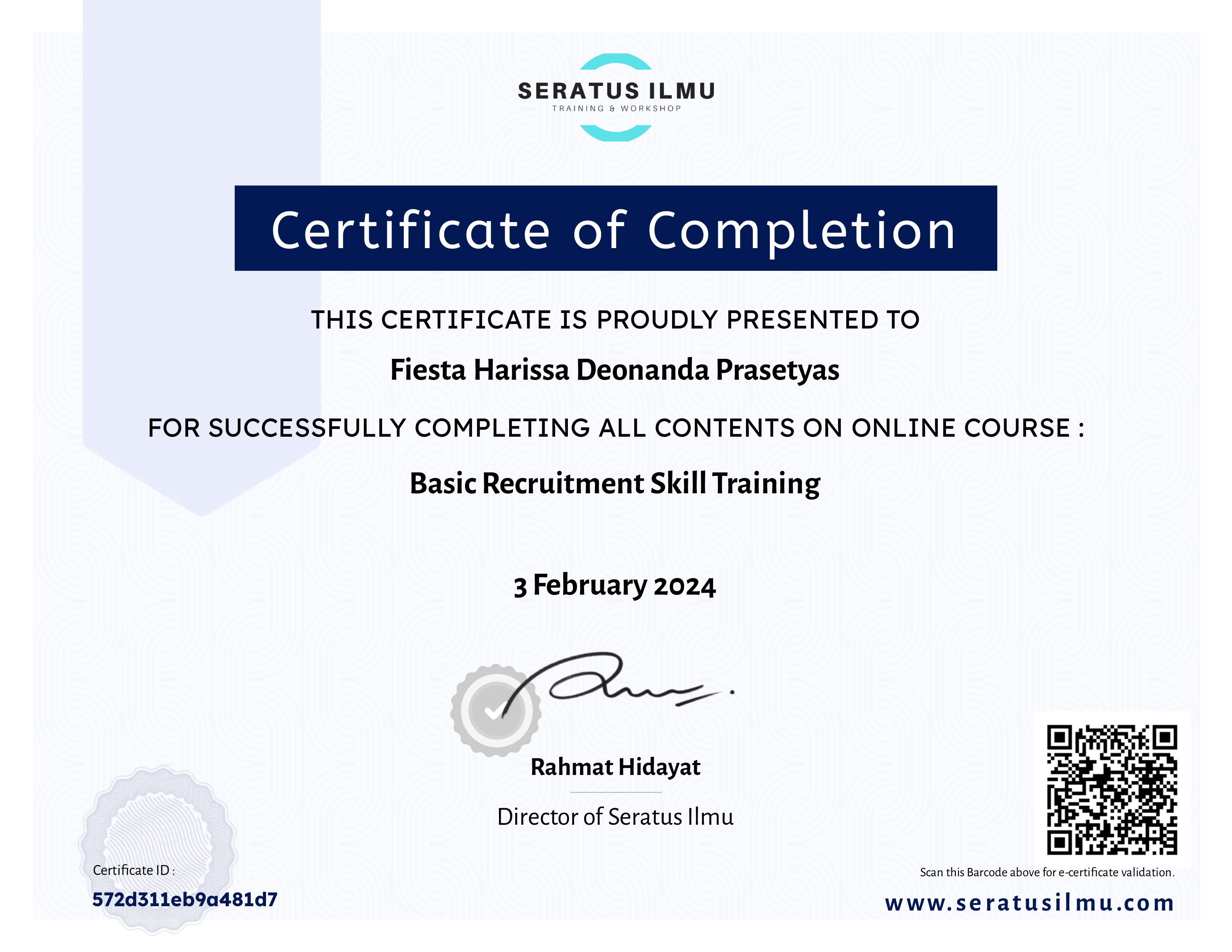 Basic Recruitment Skill Training