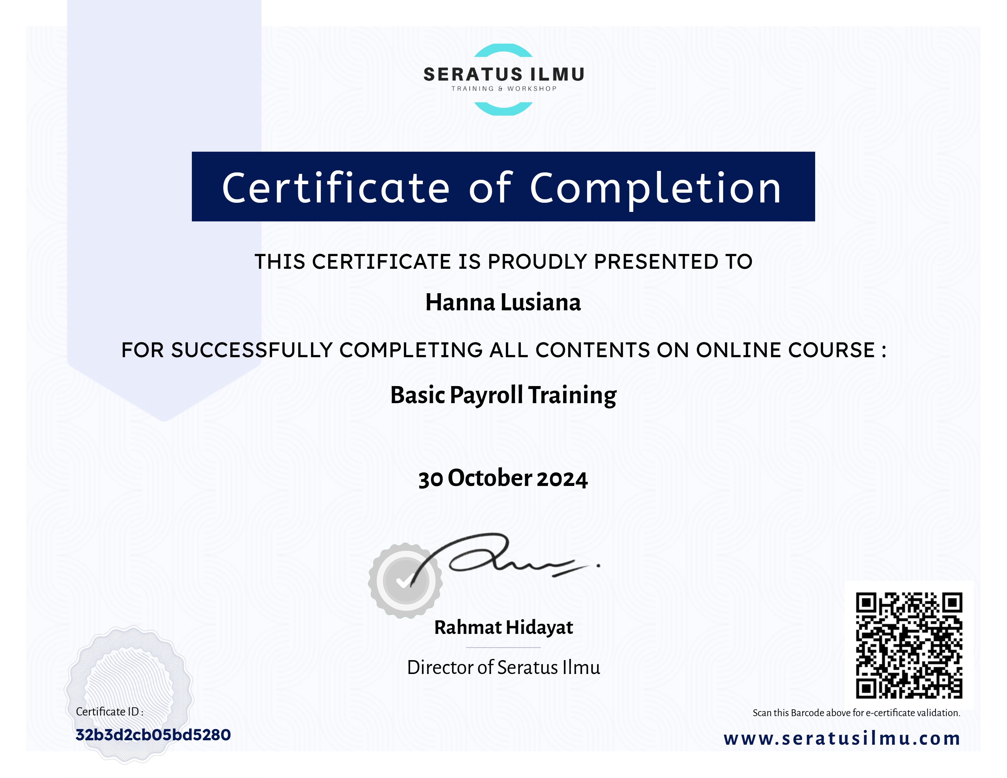 Basic Payroll Training